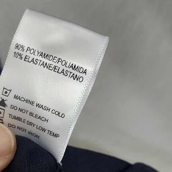 NWT TISSINI Bodysuit Shapewear - Black Lace Detailing and Lycra Body - Women's M - Picture 5 of 6